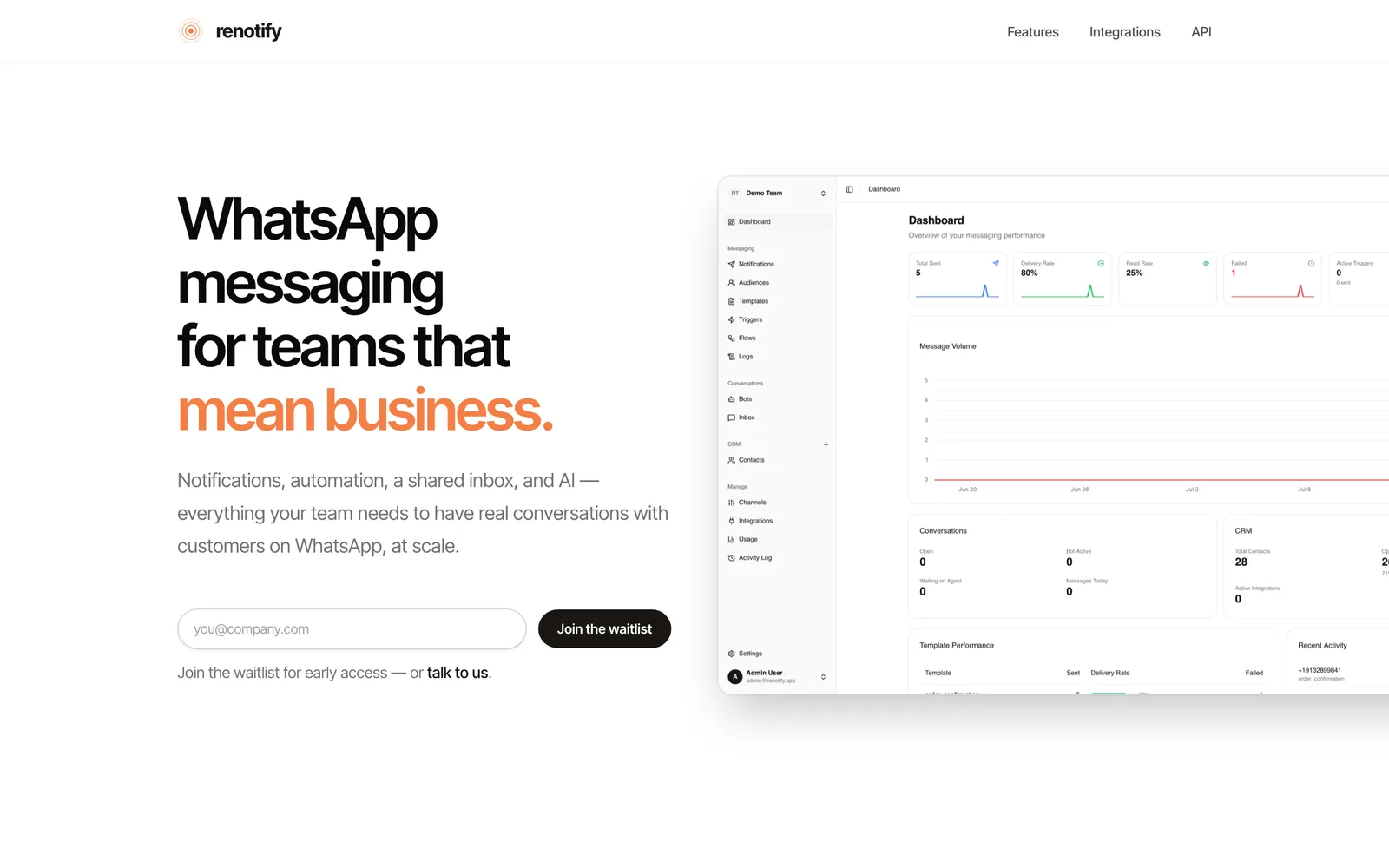Screenshot of Renotify
